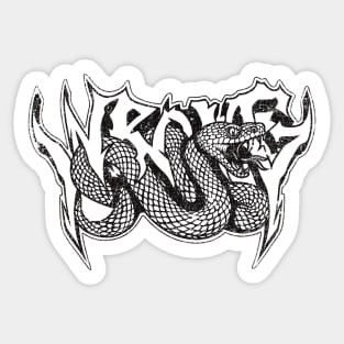 Snake Graffiti Sticker